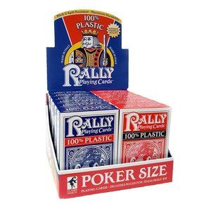 1 Rally Decks of Poker Red